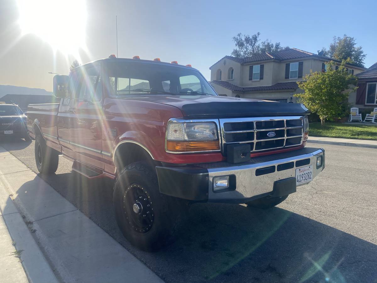 Ford-f250-xlt-diesel-1994-red-1