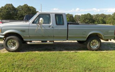 Ford-f250-xlt-diesel-1995-grey