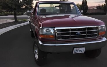 Ford-f350-4x4-1994-red-4
