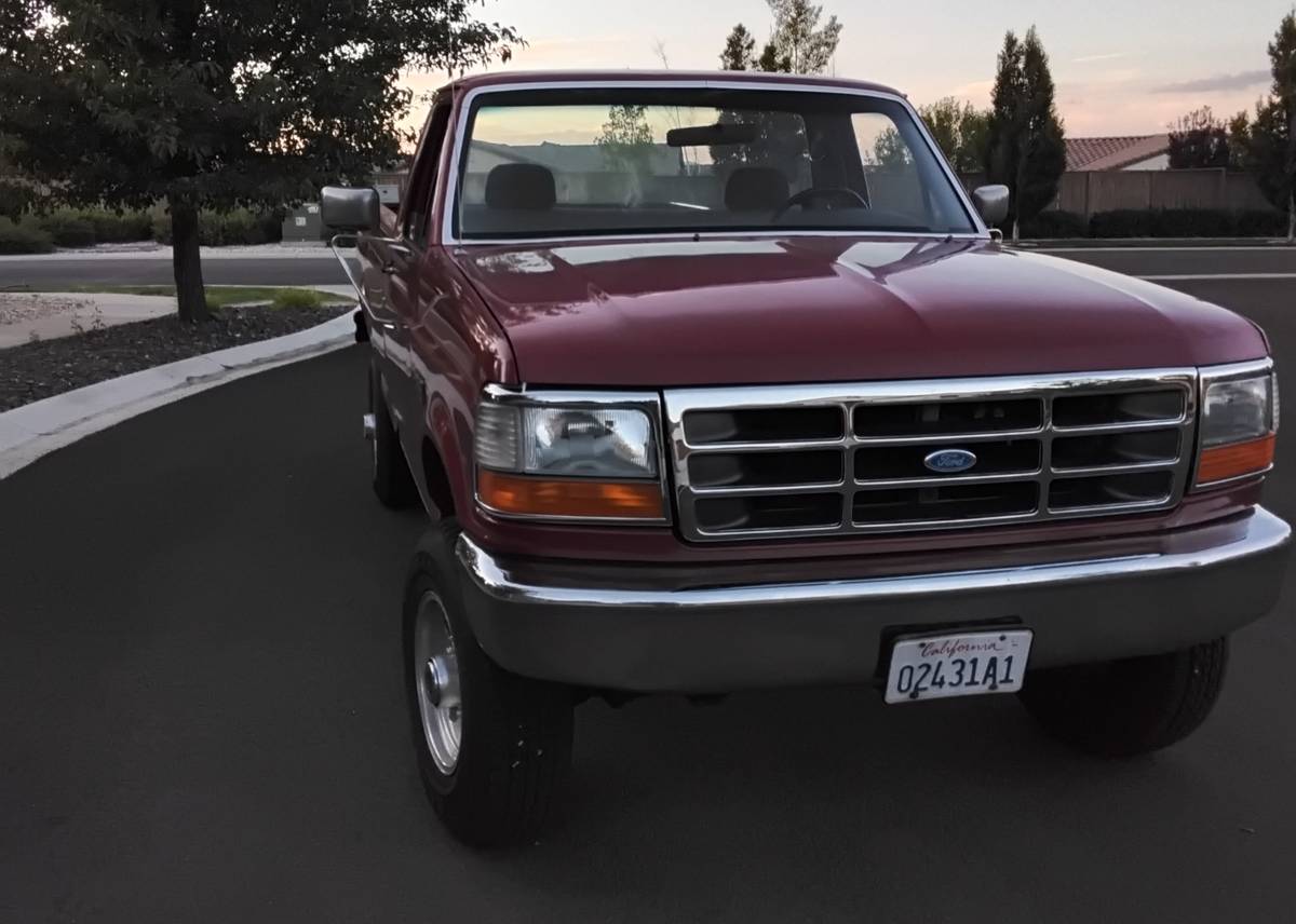 Ford-f350-4x4-1994-red-4