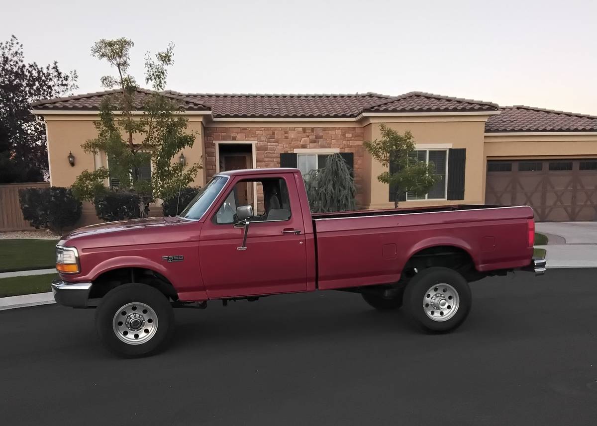 Ford-f350-4x4-1994-red-9