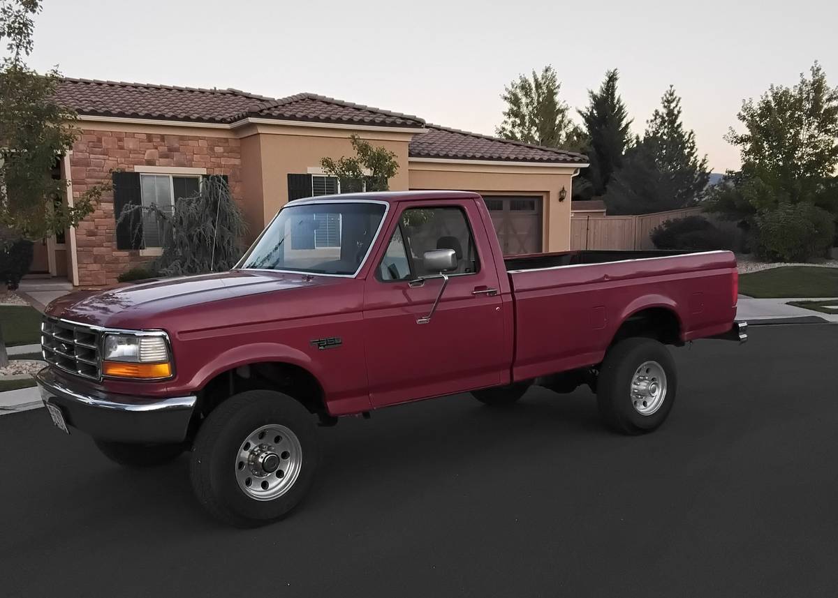Ford-f350-4x4-1994-red