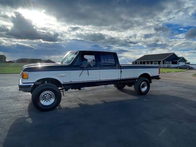 Ford-f350-4x4-diesel-1989-blue-1