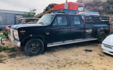Ford-f350-diesel-1985-black