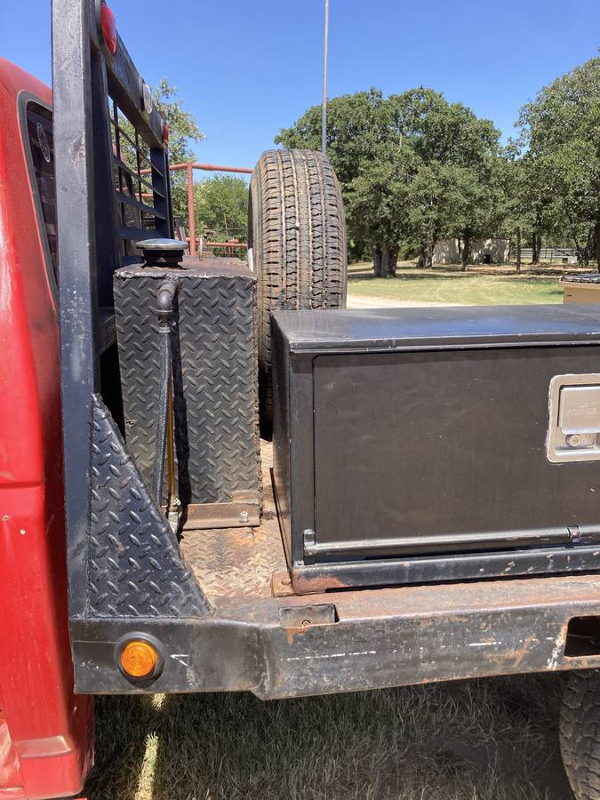 Ford-f350-diesel-1988-red-3