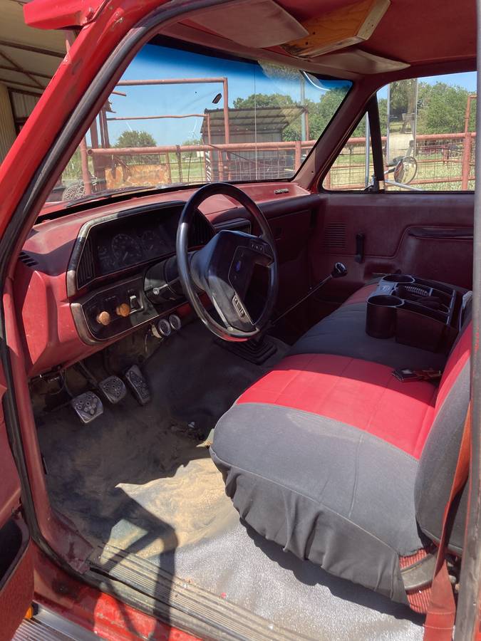 Ford-f350-diesel-1988-red-5