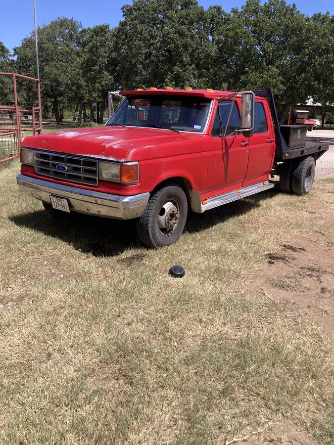 Ford-f350-diesel-1988-red-6
