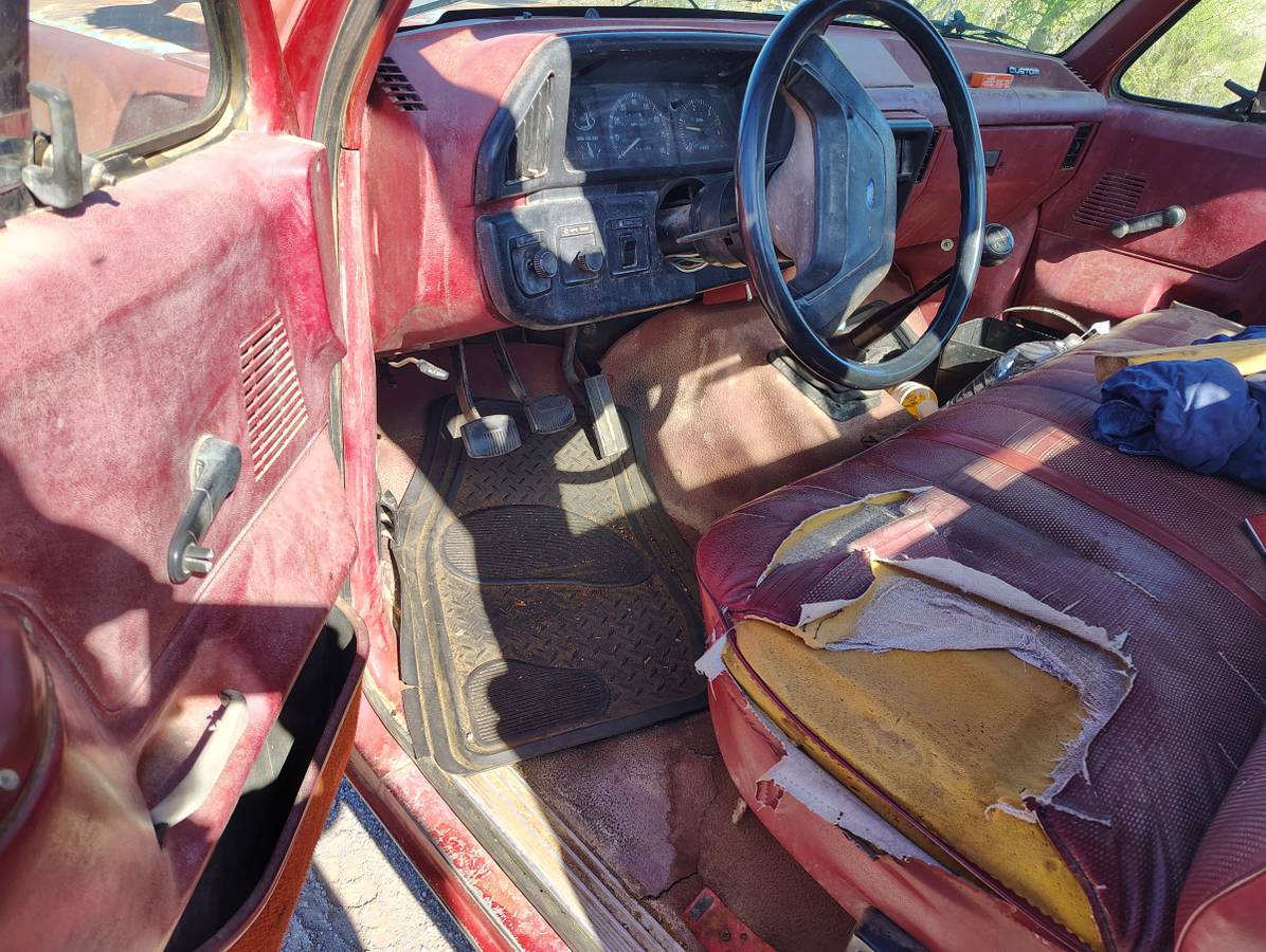 Ford-f350-diesel-1990-red-3