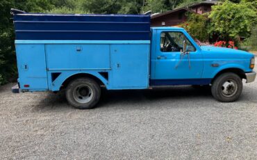 Ford-f350-dually-diesel-1992-blue-3