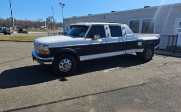 Ford-f350-dually-diesel-1994-white-3
