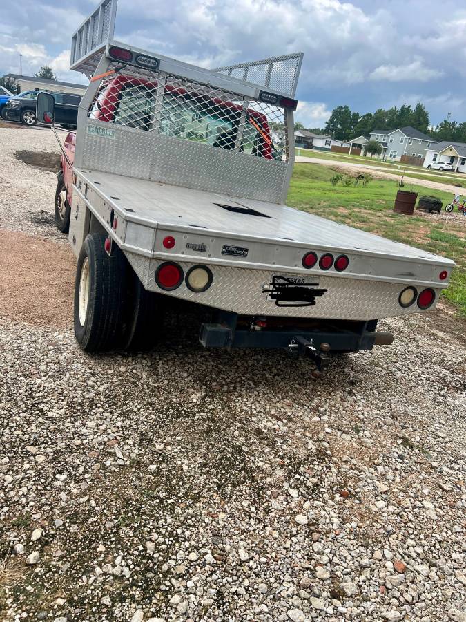 Ford-f350-super-duty-diesel-1995-red-1