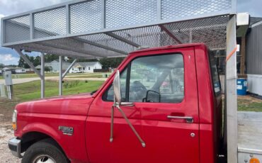 Ford-f350-super-duty-diesel-1995-red-2