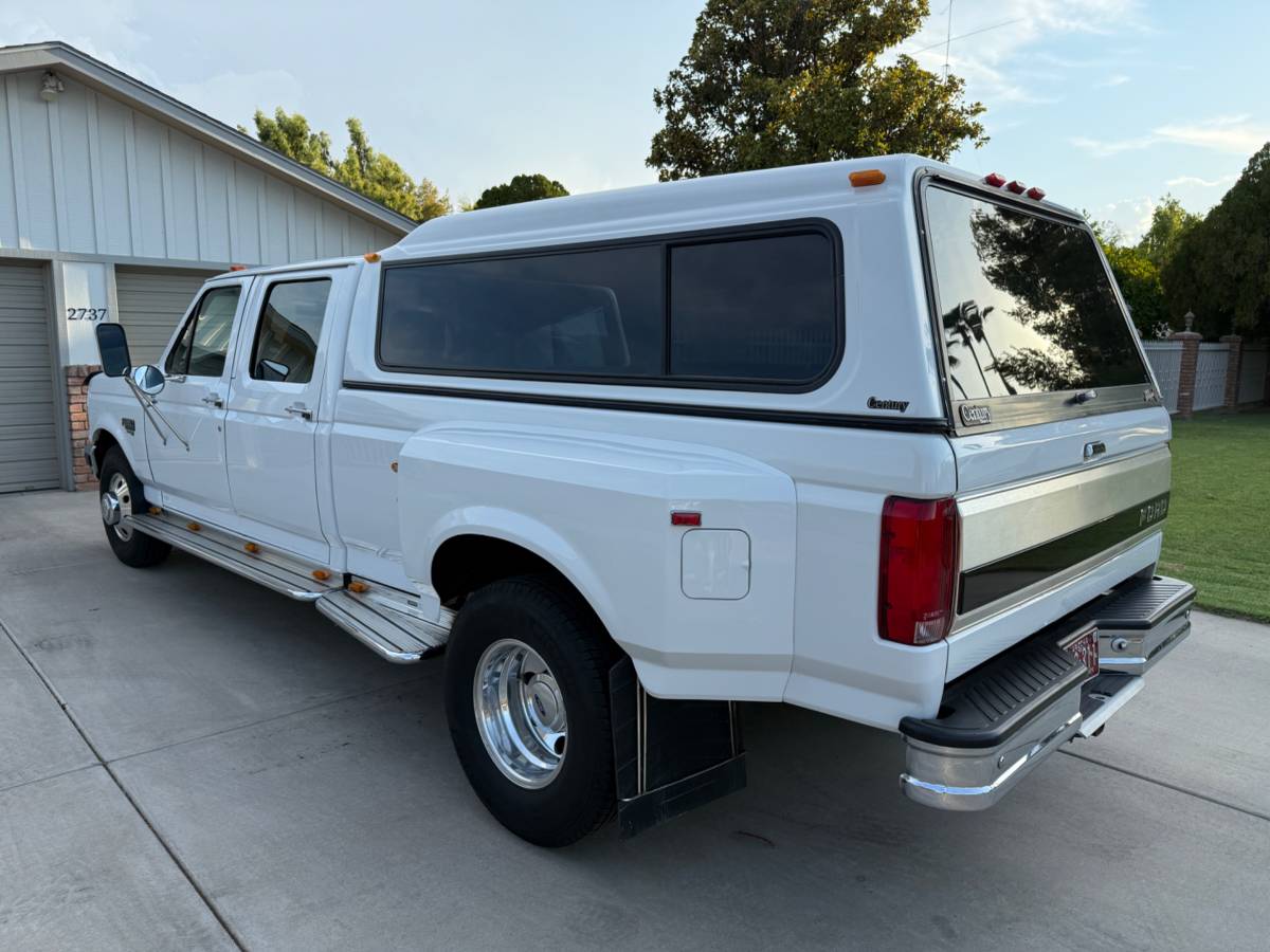 Ford-f350-super-duty-diesel-1995-white-2