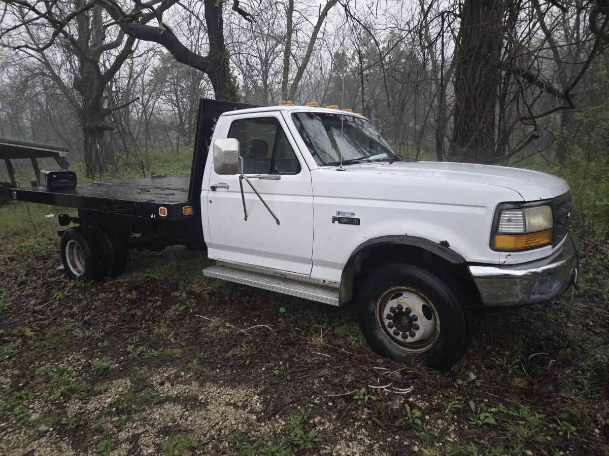Ford-f350-super-duty-diesel-auto-1994-white