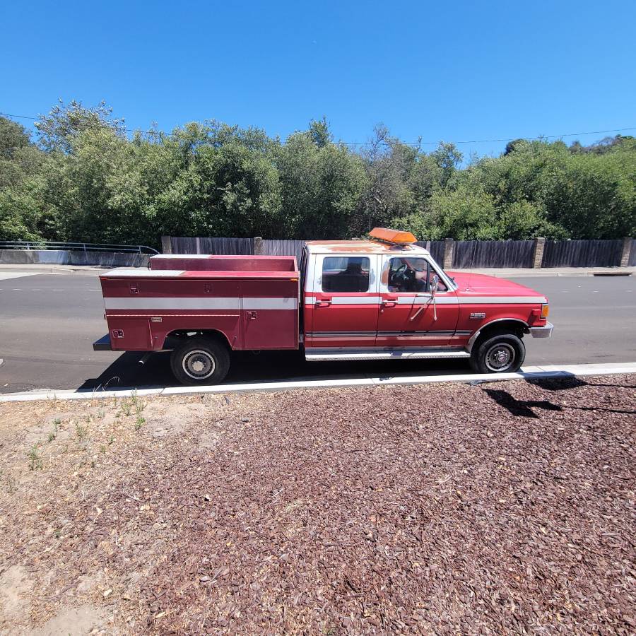 Ford-f350-super-duty-xlt-diesel-1990-red-2