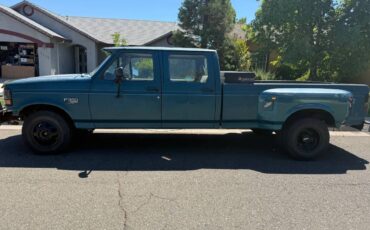 Ford-f350-super-duty-xlt-diesel-1994-green