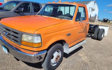 Ford-f350-xl-1994-orange