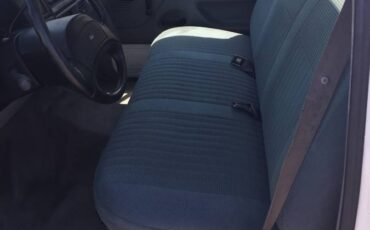 Ford-f350-xl-flat-bed-diesel-1994-white-1