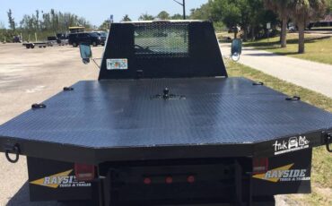 Ford-f350-xl-flat-bed-diesel-1994-white-8