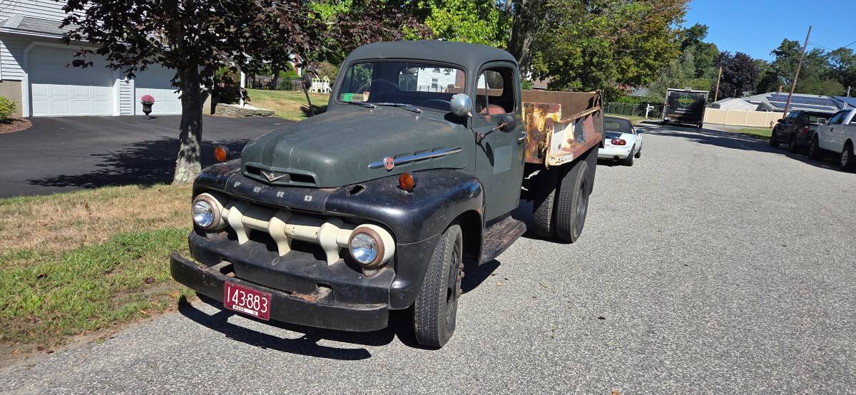 Ford-f600-1952-green
