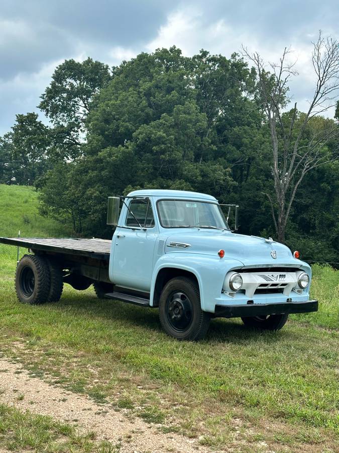 Ford-f600-1954-blue