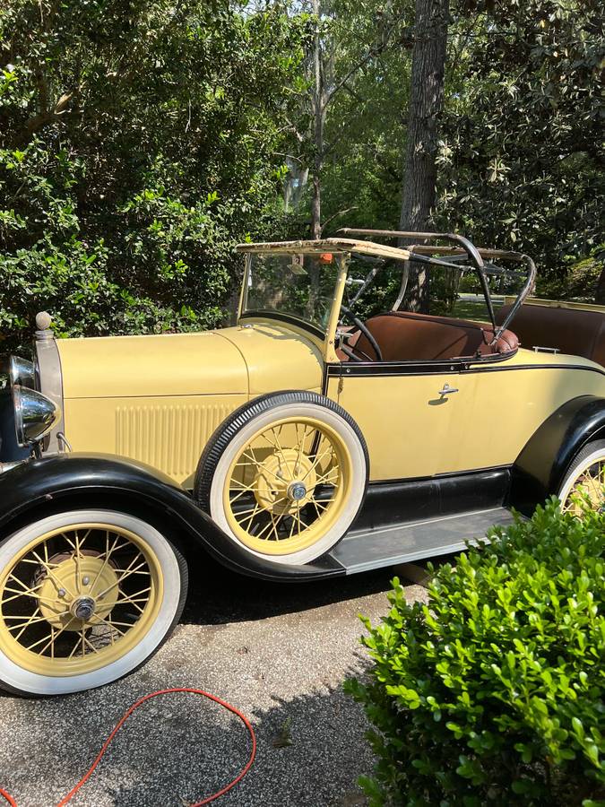 Ford-model-a-1929-yellow-2