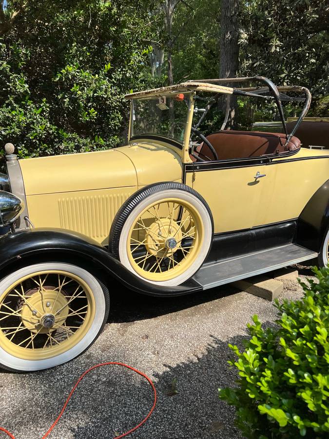 Ford-model-a-1929-yellow-3