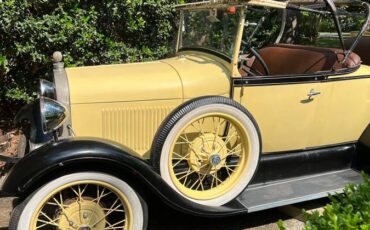 Ford-model-a-1929-yellow