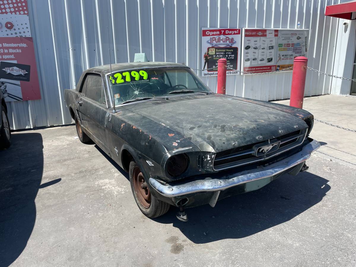 Ford-mustang-1965-green