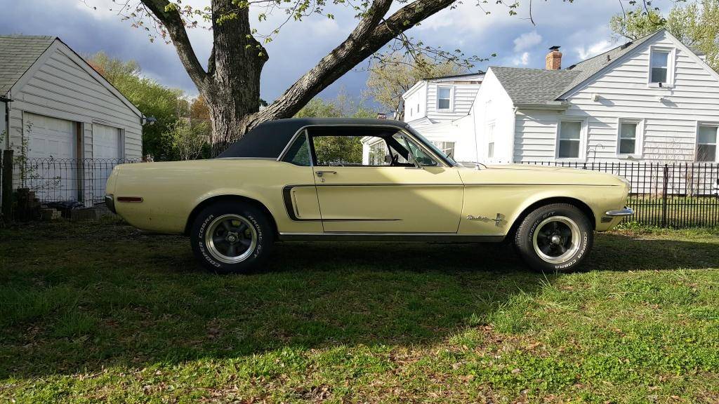 Ford-mustang-1968-yellow-1