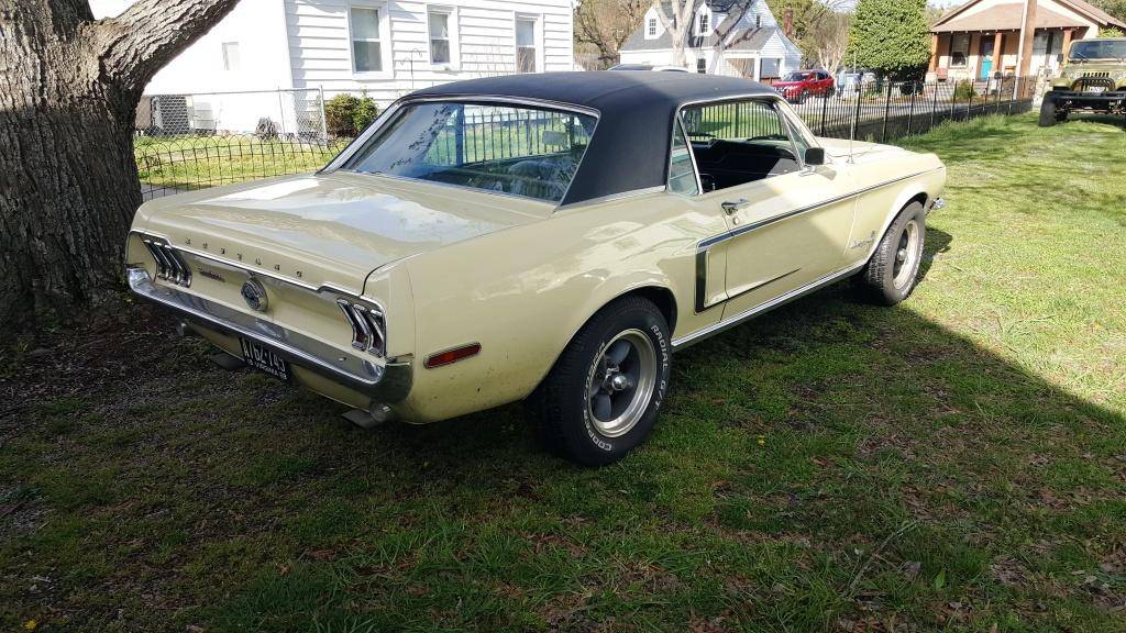 Ford-mustang-1968-yellow