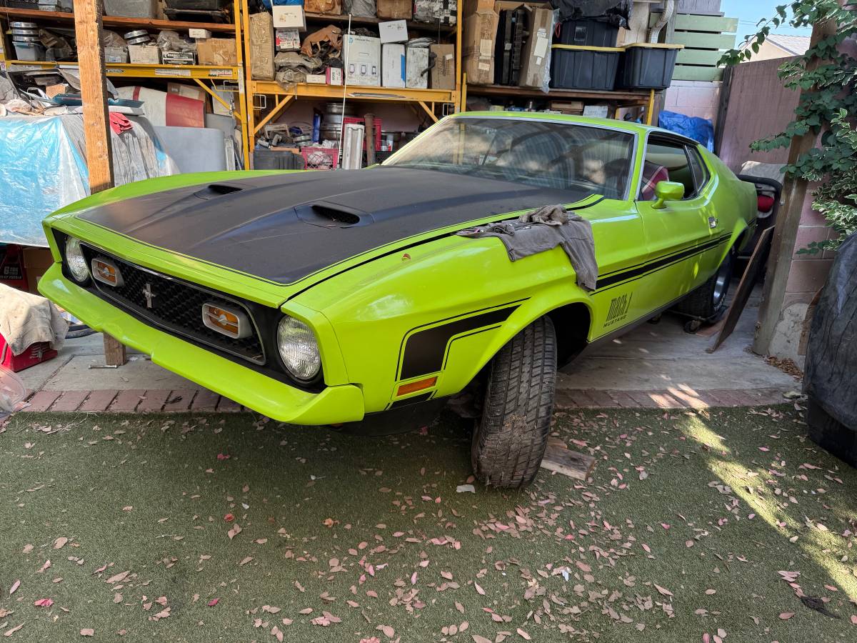Ford-mustang-mach-1-1971-green