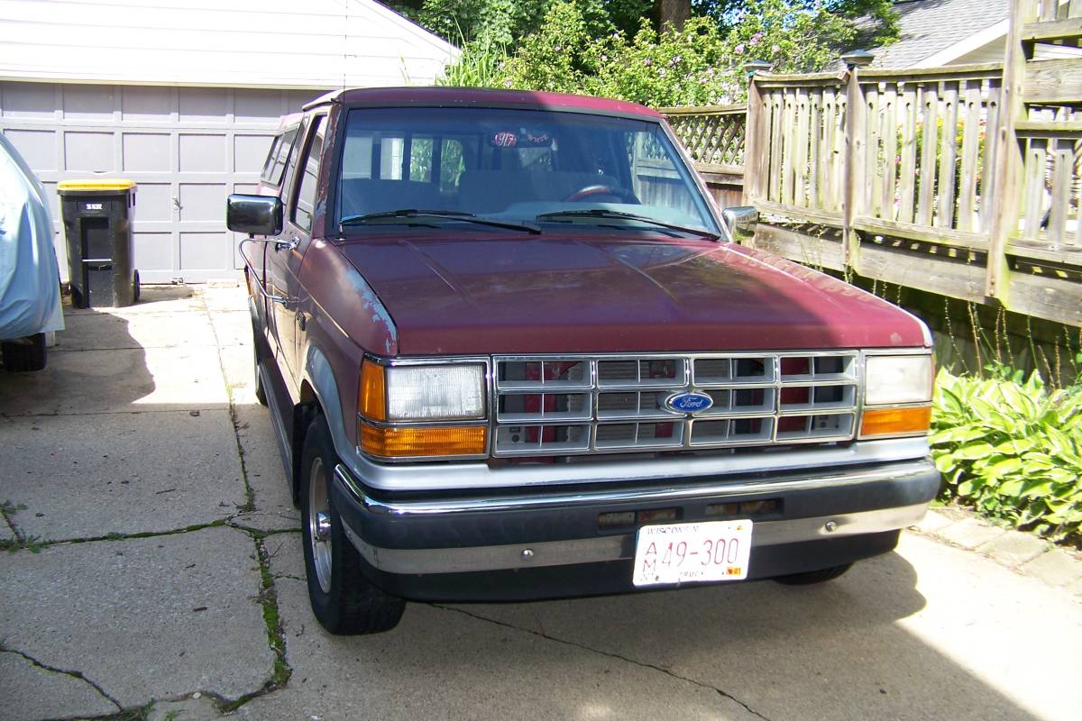 Ford-ranger-xlt-1990-red-1
