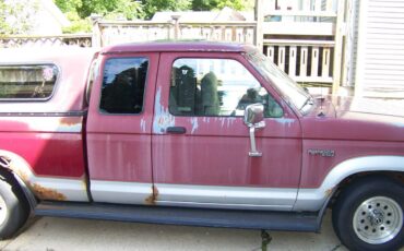 Ford-ranger-xlt-1990-red