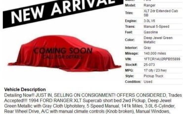 Ford-ranger-xlt-1994-green-1