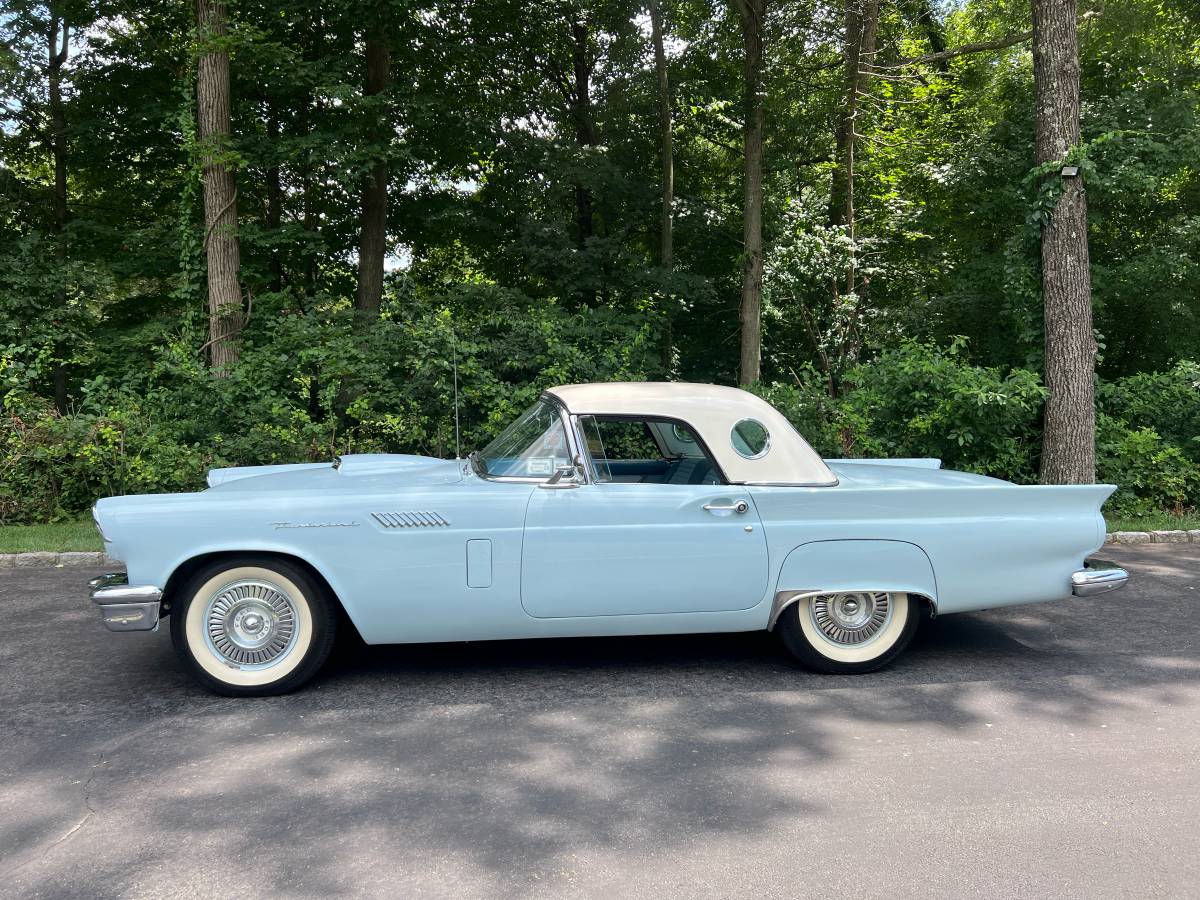 Ford-thunderbird-convertible-1957-blue