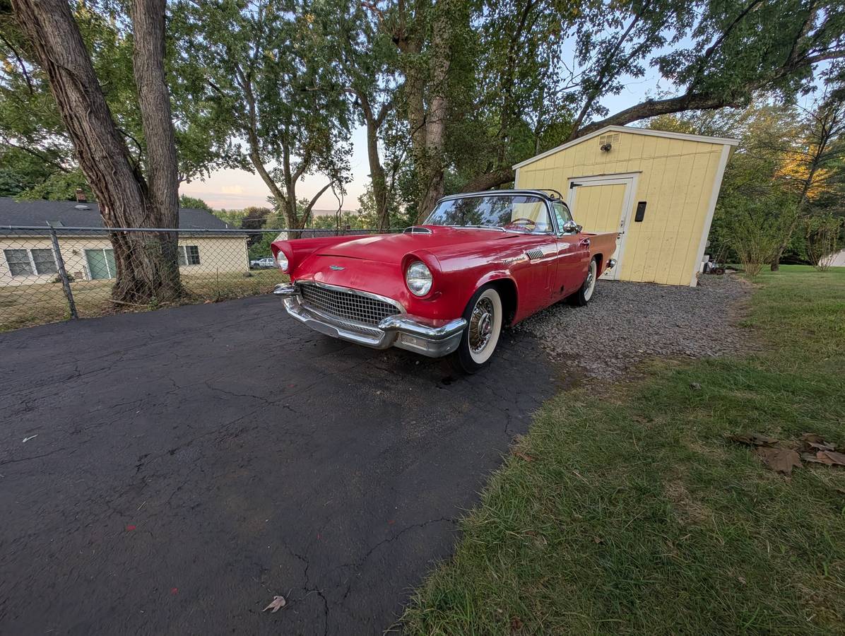 Ford-thunderbird-convertible-1957-red-1