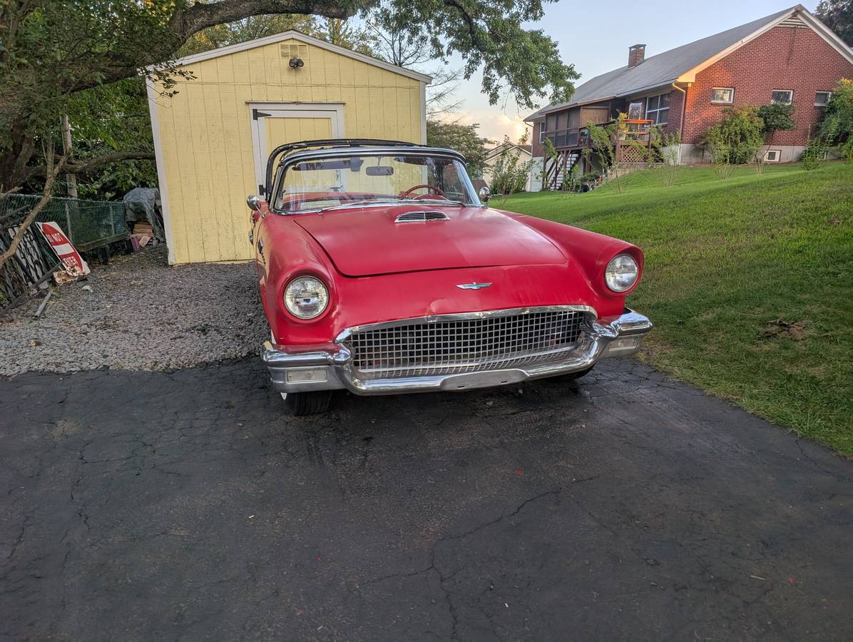 Ford-thunderbird-convertible-1957-red-2