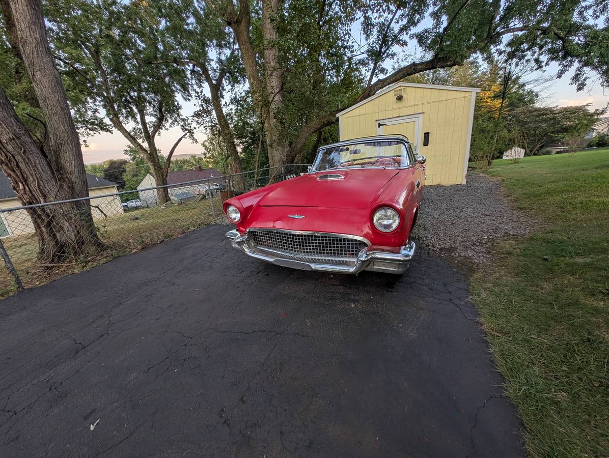 Ford-thunderbird-convertible-1957-red-3