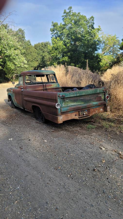 Gmc-100-fleetside-truck-1958-green-9
