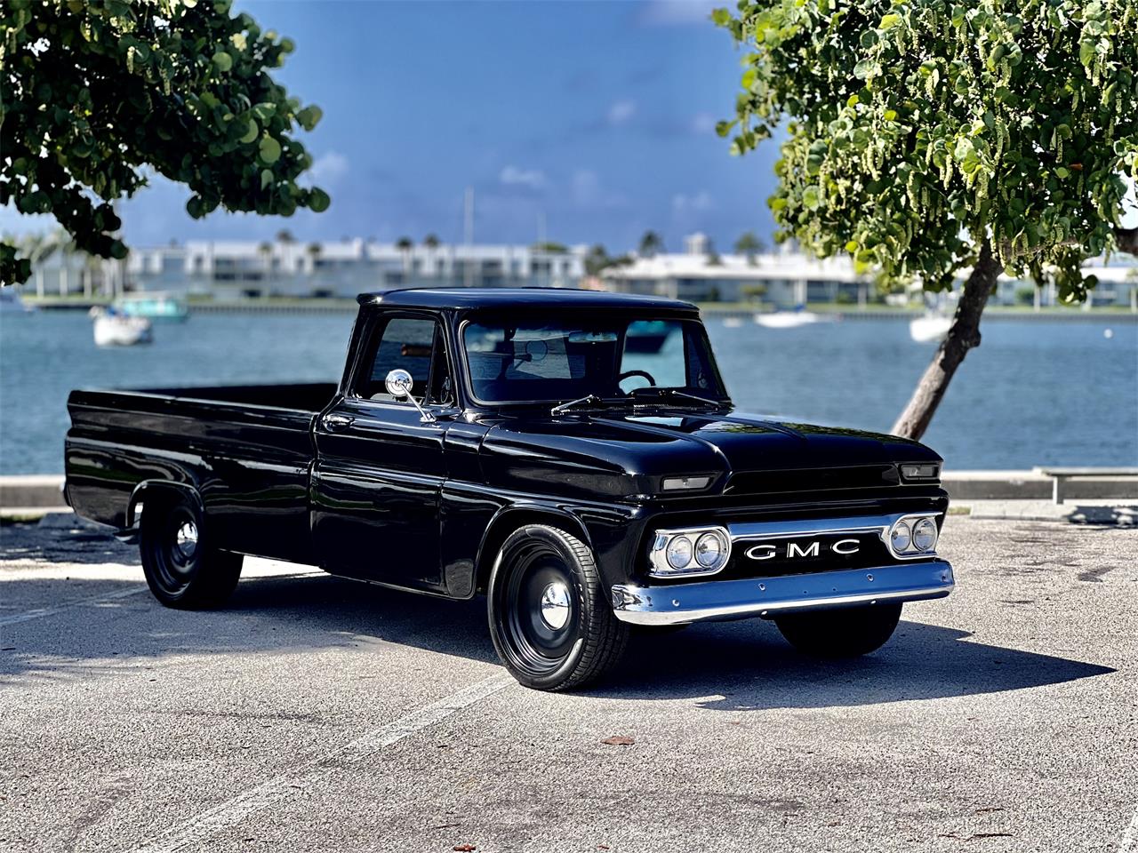 Gmc-Pickup-1964-Black-Black-32