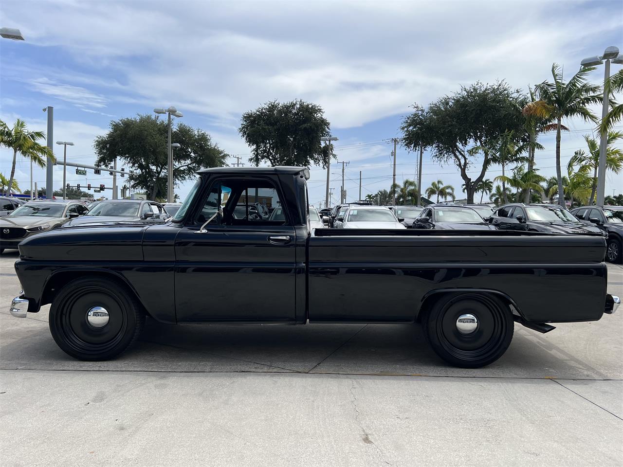Gmc-Pickup-1964-Black-Black-36
