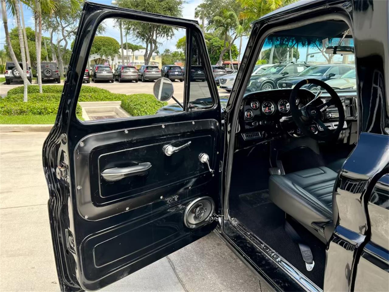 Gmc-Pickup-1964-Black-Black-45