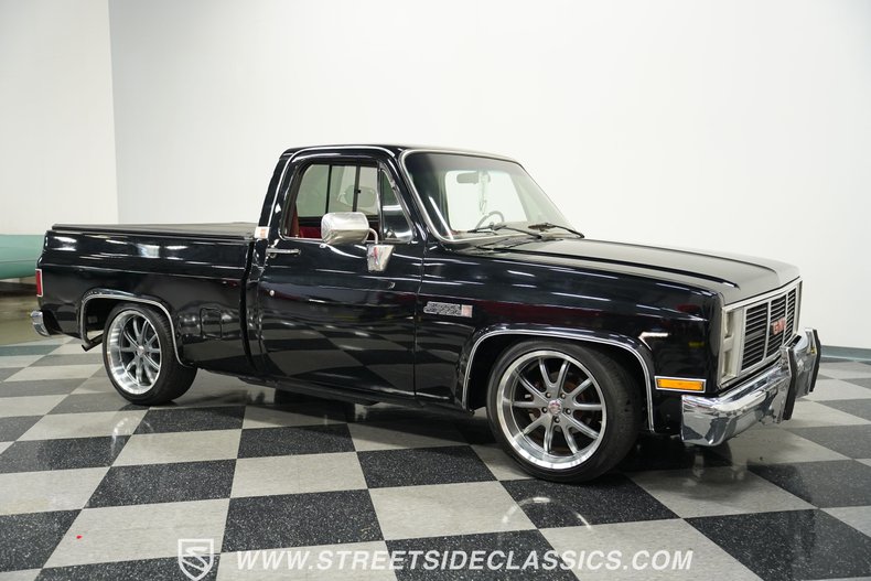 Gmc-Sierra-1986-Midnight-Black-Burgundy-27