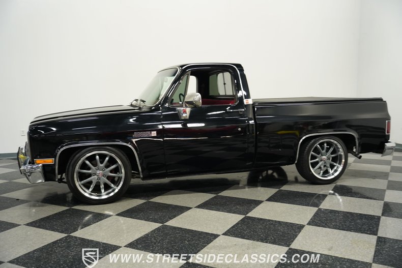 Gmc-Sierra-1986-Midnight-Black-Burgundy-49