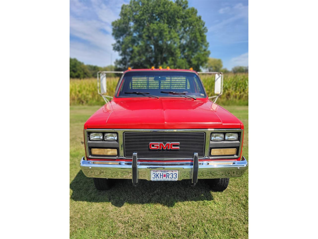 Gmc-Sierra-1989-Apple-Red-Red-2