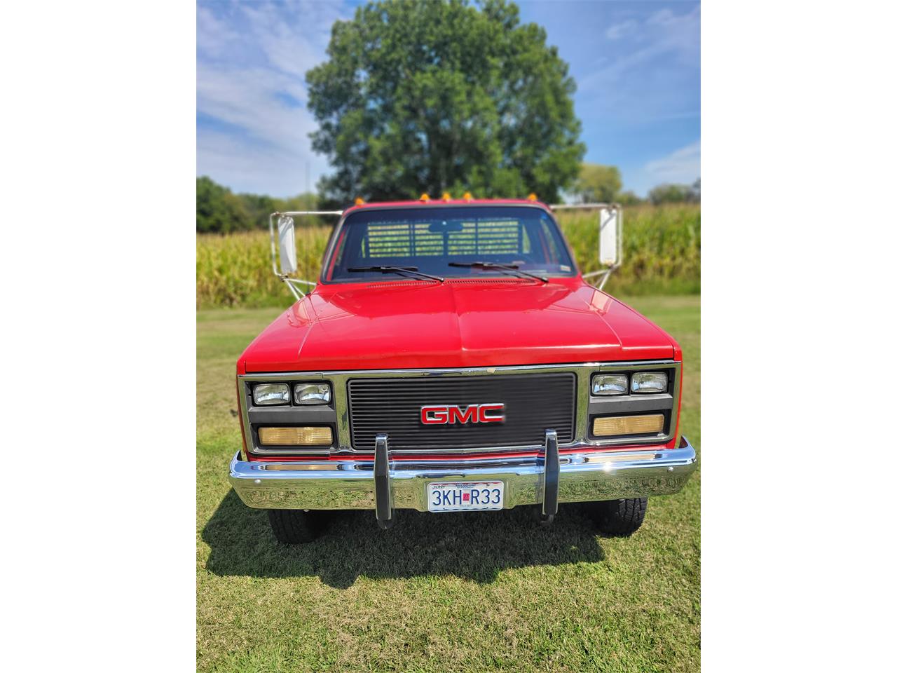 Gmc-Sierra-1989-Apple-Red-Red-3