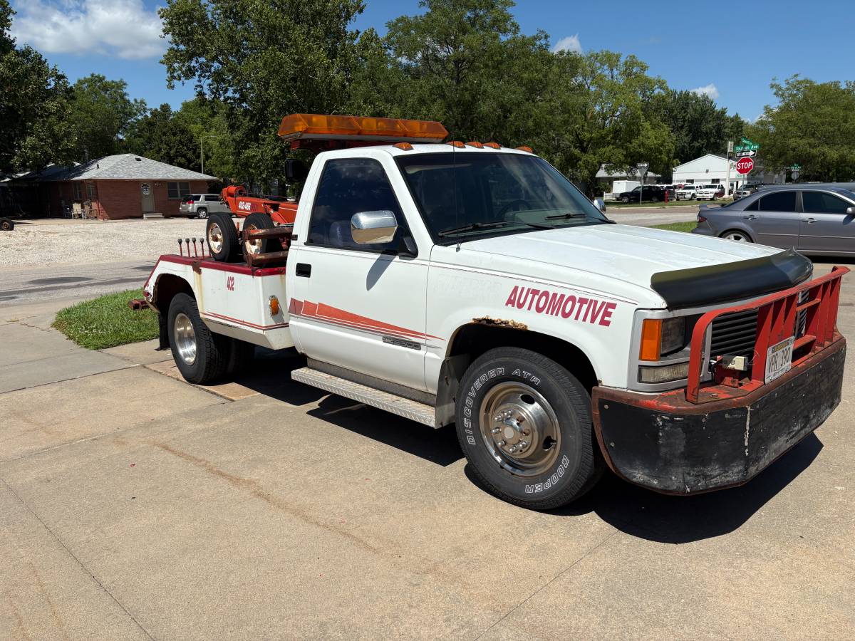 Gmc-sierra-3500-1991-white