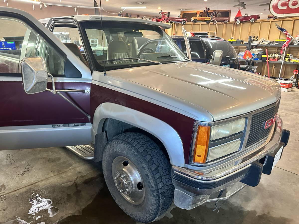 Gmc-sierra-3500hd-diesel-1993-purple-1