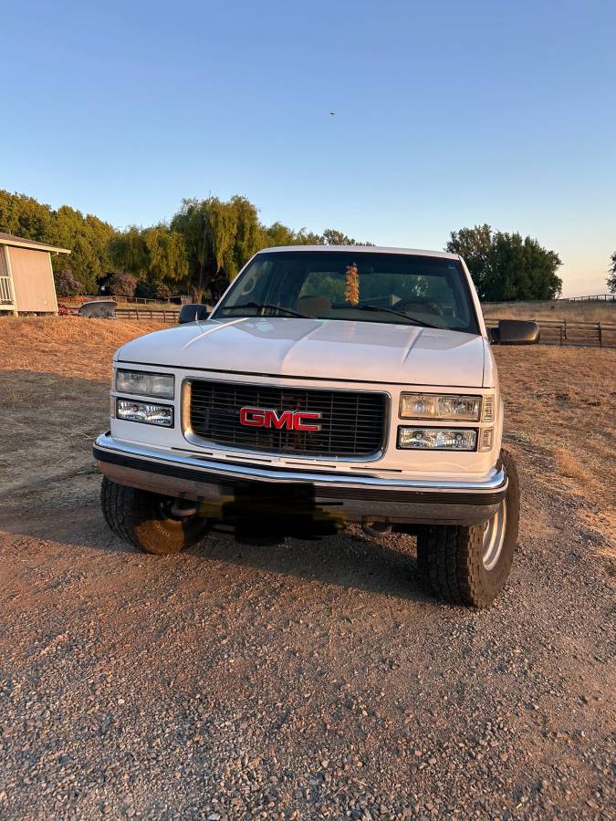 Gmc-sierra-sle-k1500-4x4-1995-white-1